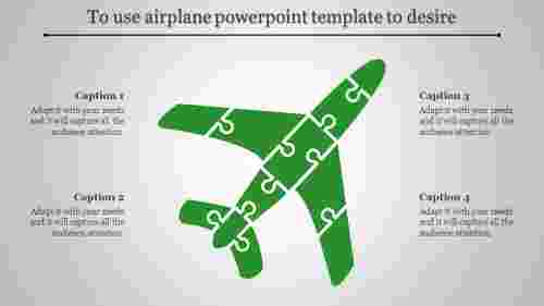 airplane powerpoint template-To use airplane powerpoint template to desire